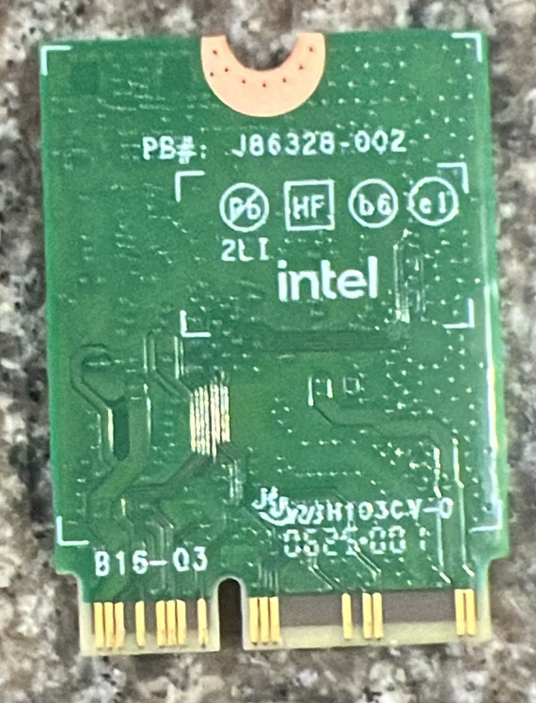 RIVENDITA |  Scheda di rete: INTEL AX201NGW